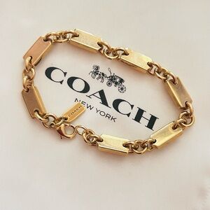 Coach Gold Bracelet